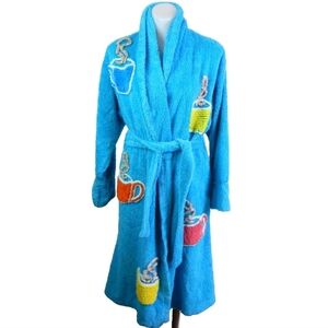 Canyon Group Vintage Coffee Talk Chenille Robe